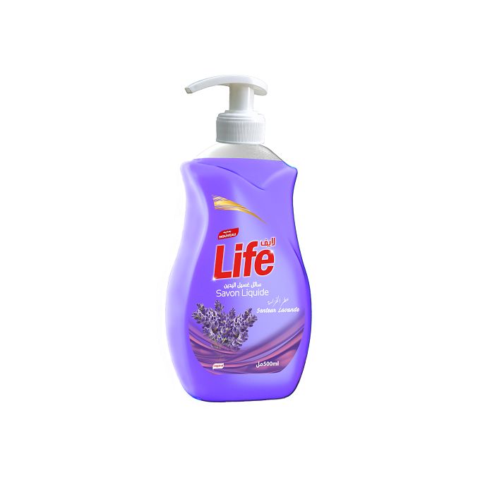 Life Savon Liquide Parfum Lavande 400ml