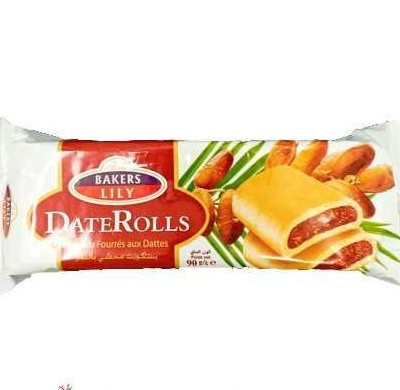 Bakers Lily Biscuit Fourré Aux Dattes 125G