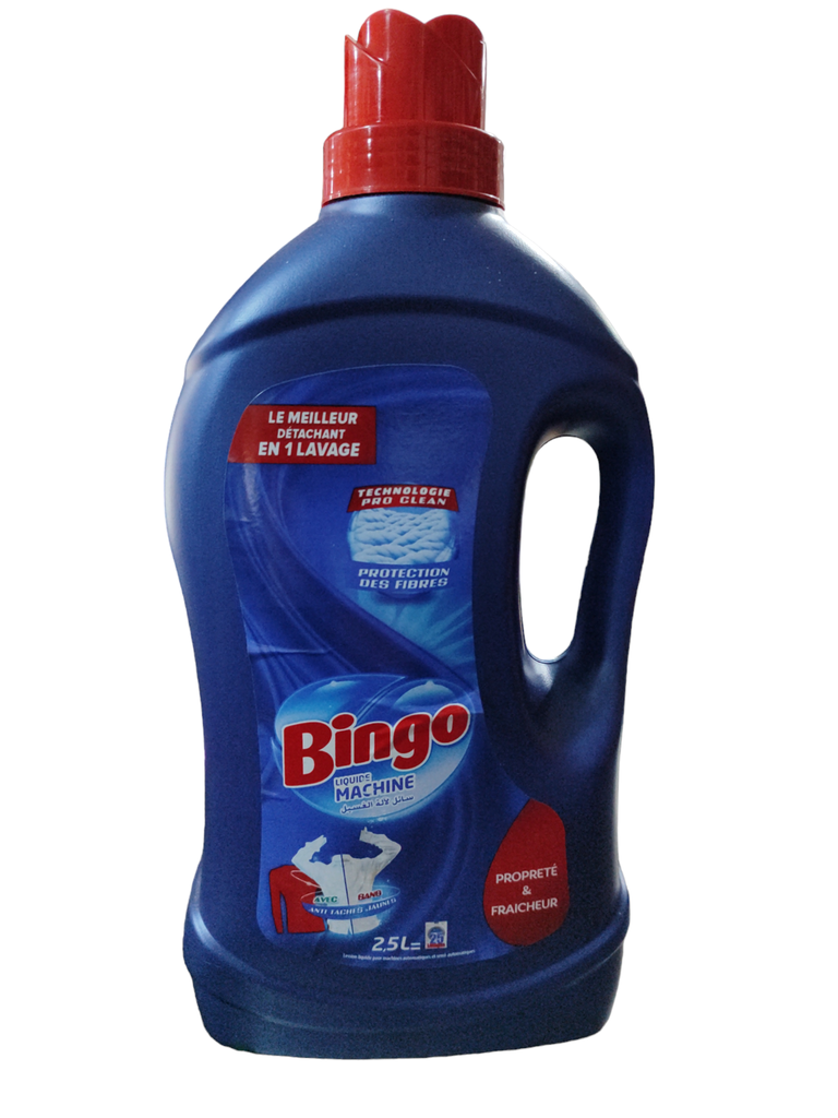 Bingo Liquide Machine Propreté & Fraîcheur 2.5 L