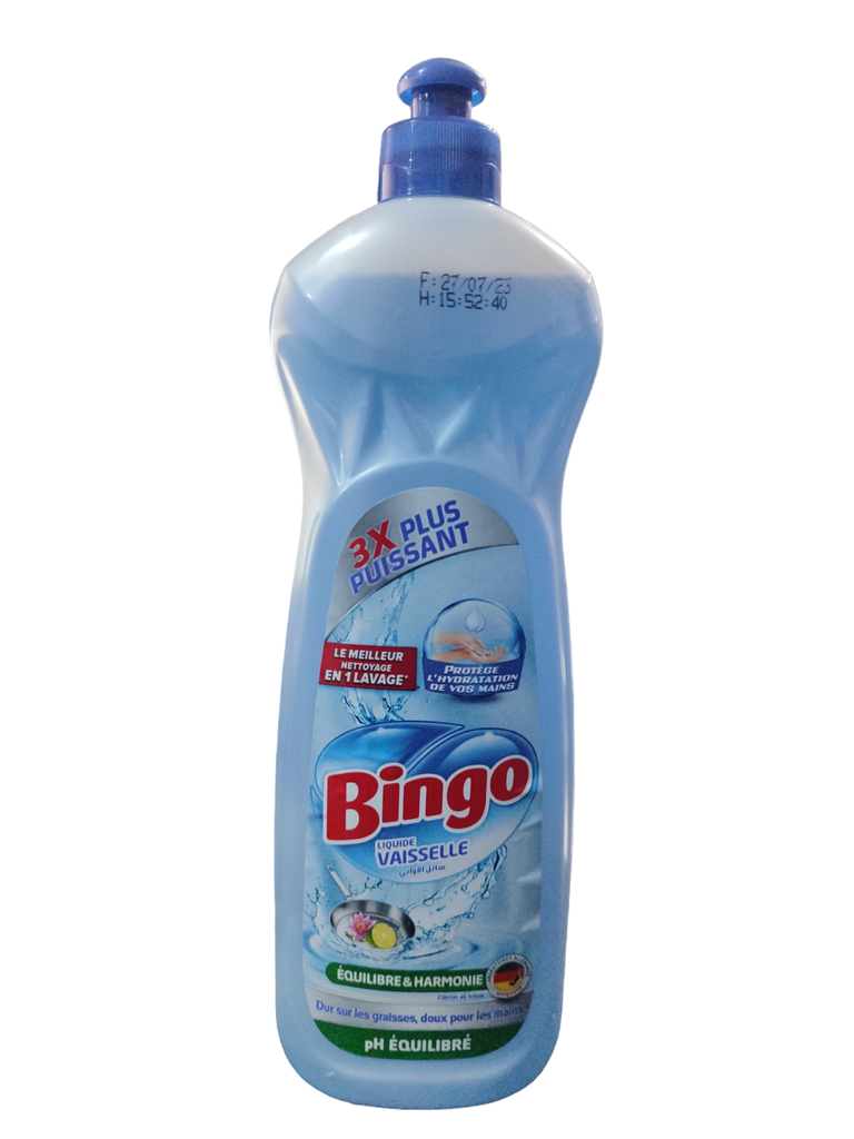 Bingo Liquide Vaisselle (ph équilibré) 600ml  