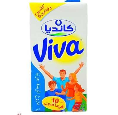 Candia Lait Partiellement Écrémé Viva 1 L