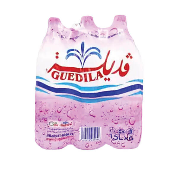 Eau 1.5L x6, Guedila