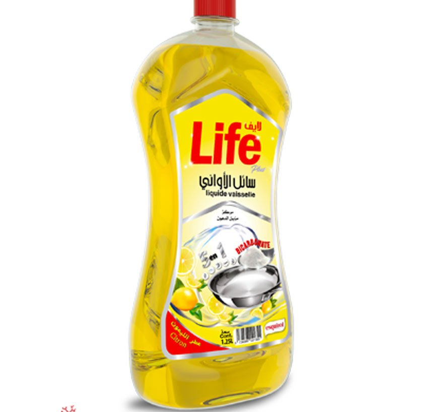 Life Liquide Vaisselle Citron 1,25 L