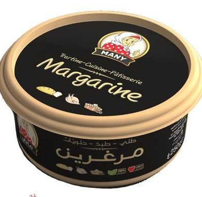 Many Margarine Végétale 250 G