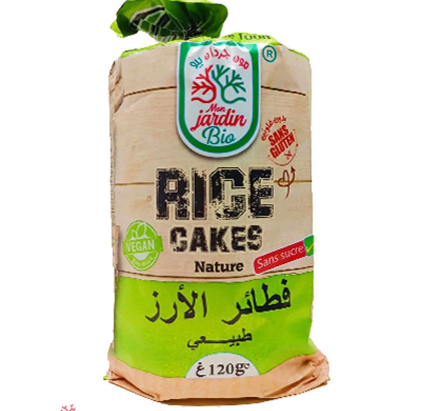 Mon jardin bio galette de riz 120 g