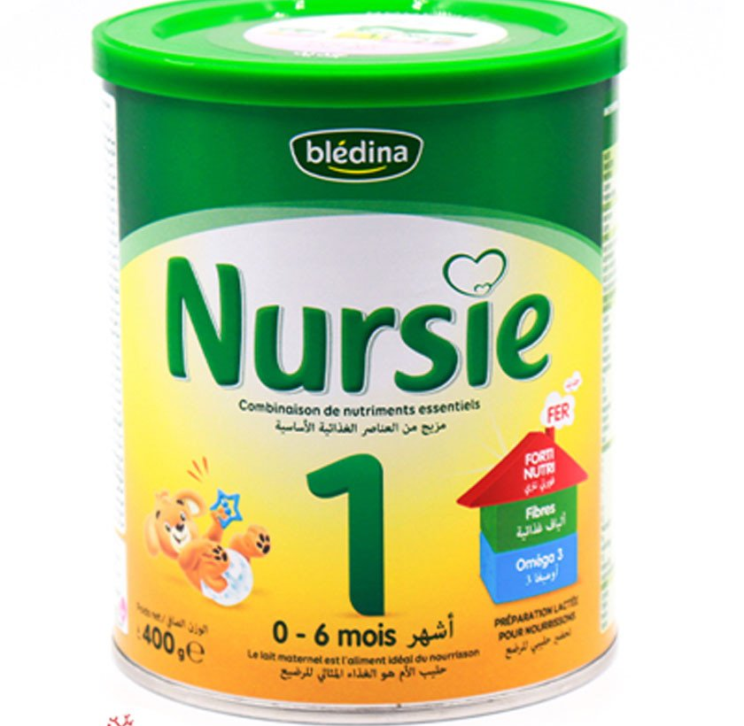 Nursie "01" Lait Nourrissons blédina 400 G