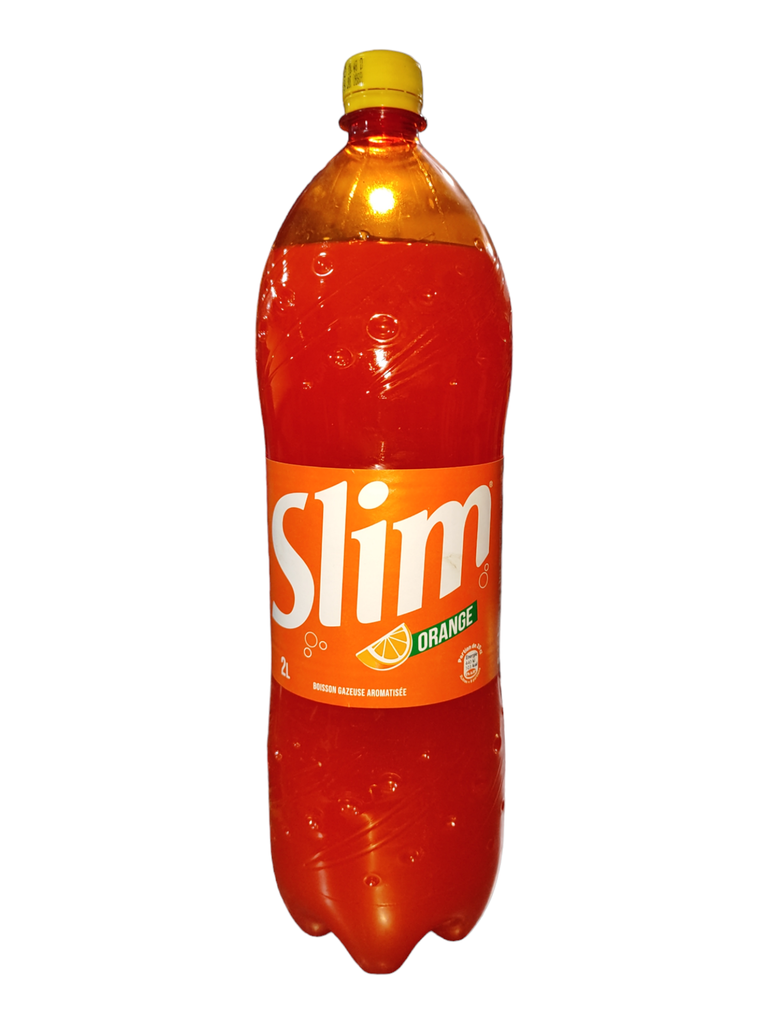Hamoud Slim Orange Boisson Gazeuse 2L