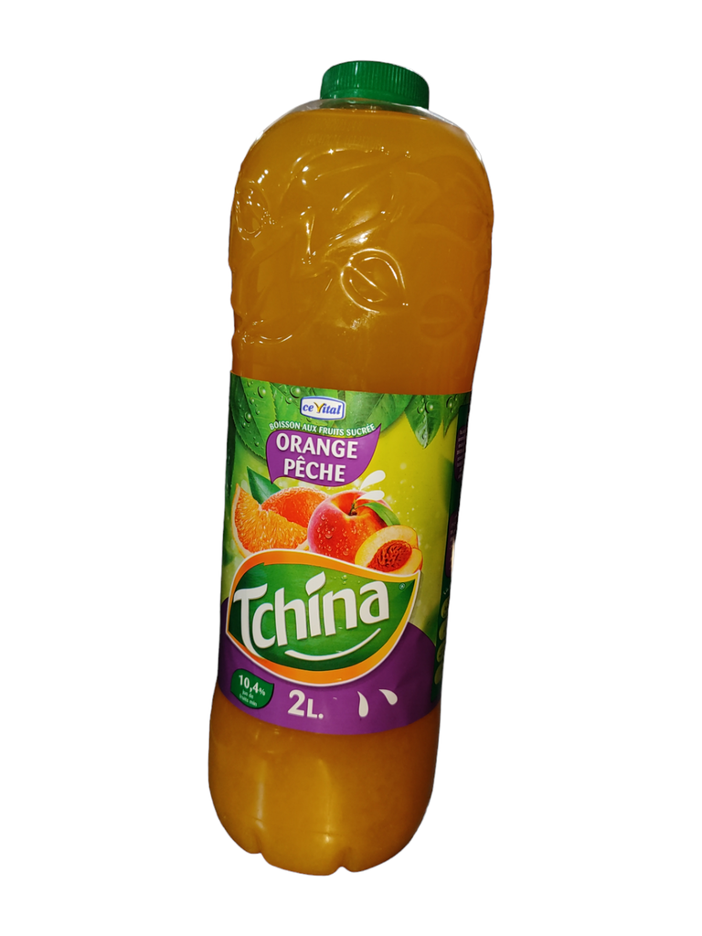 Tchina Jus Orange Pêche 2L