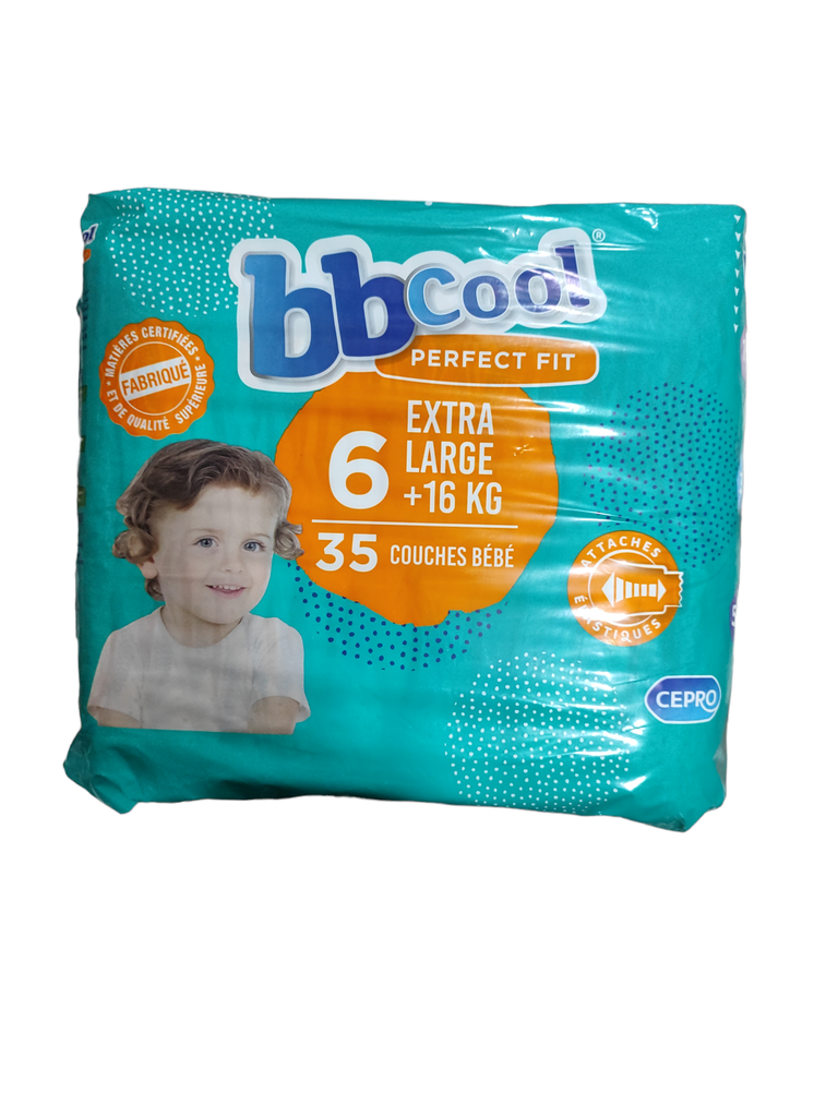 BBCOOL Couches Bébé N 06 (16+) 35 Couches