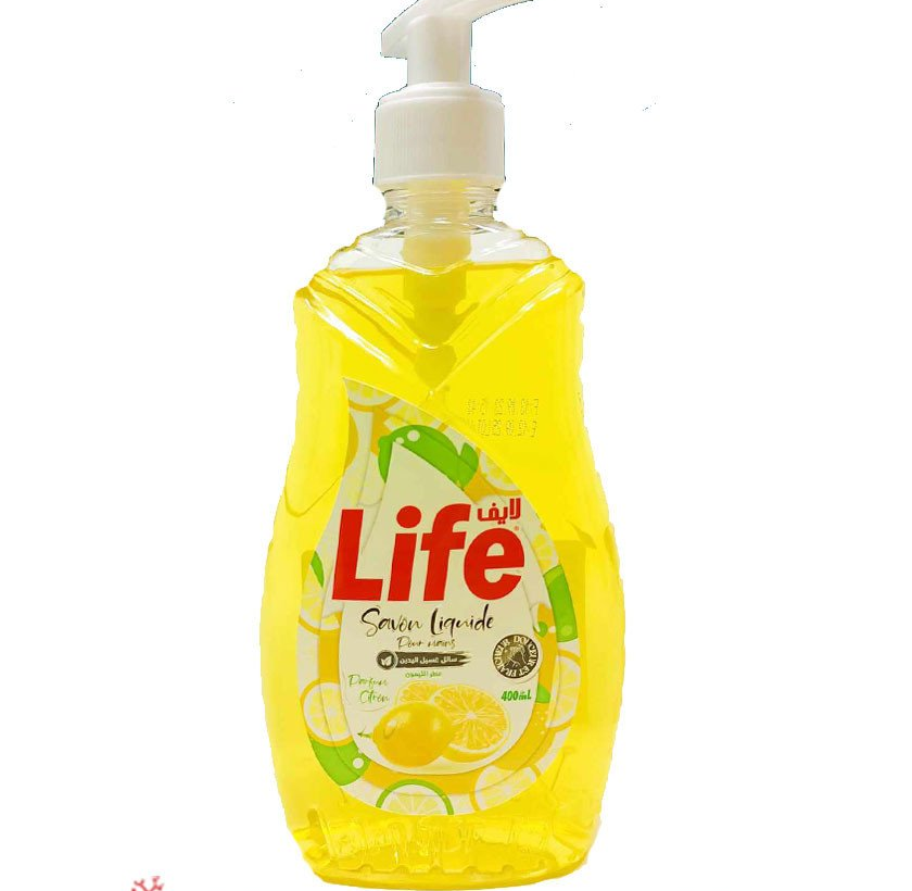 Life Savon Liquide Parfum Citron 400ml