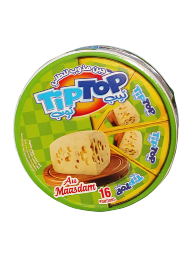Tiptop Fromage au Masdam 16 Portions, 220g