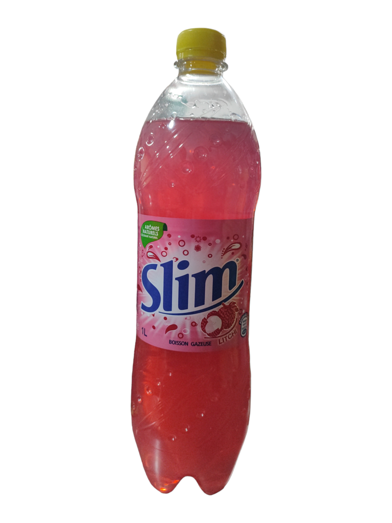 Hamoud Slim Litchi Boisson Gazeuse 1L