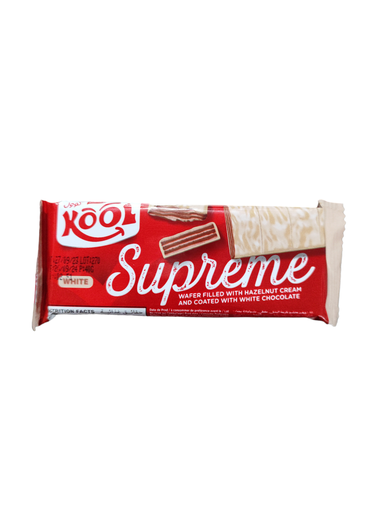 Kool Supreme Mini Chocolat Blanc Au Noisette 40g