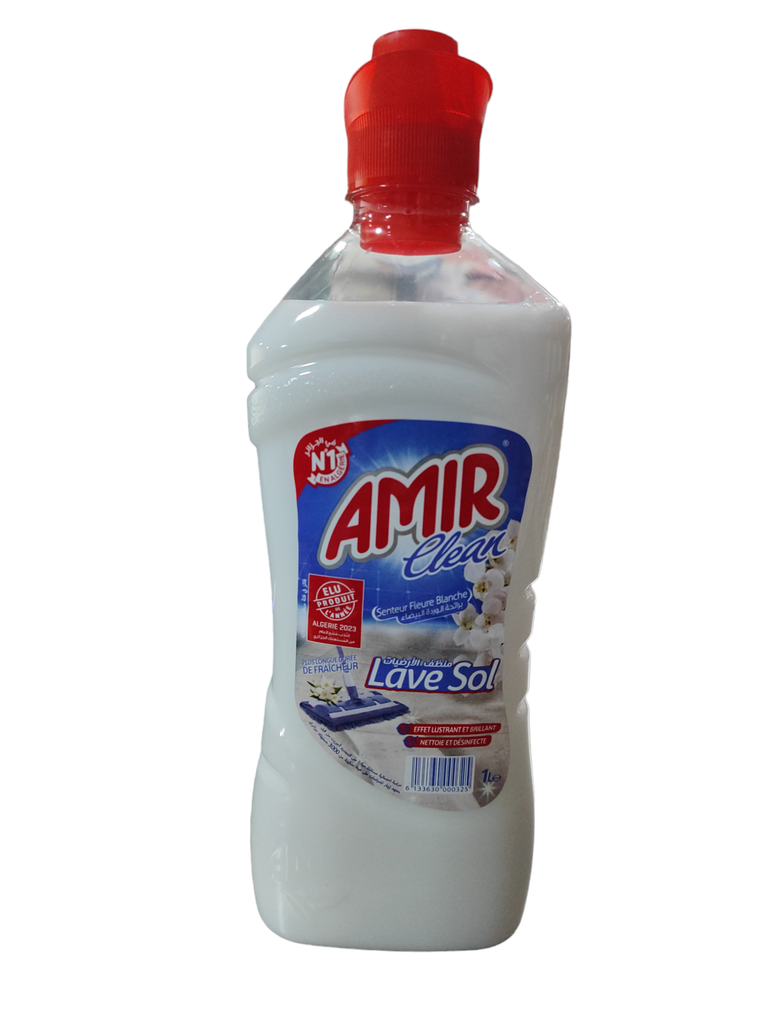 Amir Lave Sol Parfum Fleure Blanche 1L