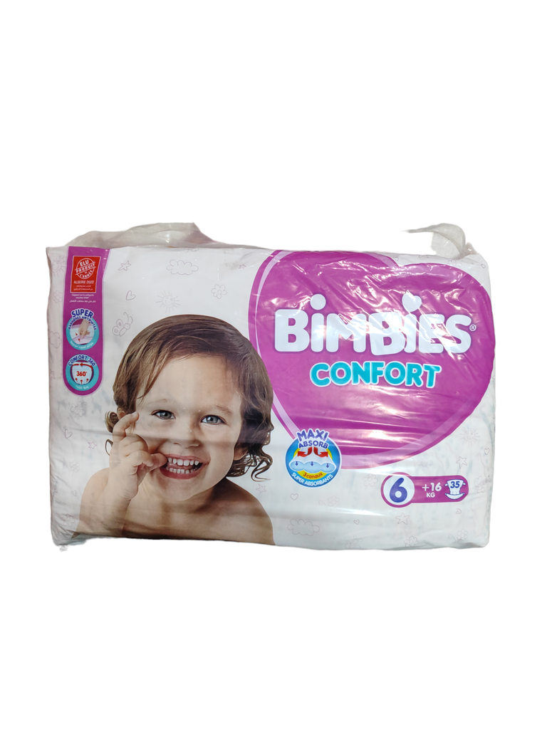 Bimbies Couches Bébé N 06 (16+) 35 Couches