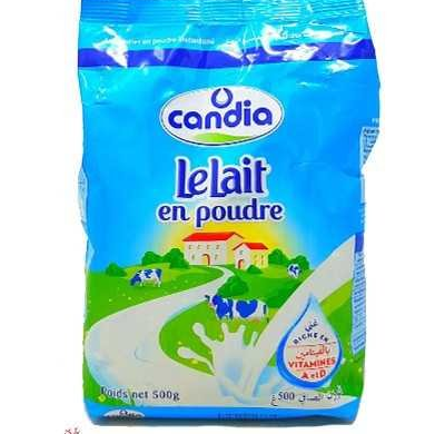 Candia Lait En Poudre Déshydraté 500 G