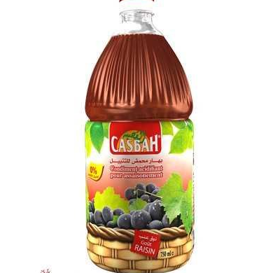 Casbah Vinaigre Gout Raisin 750 Ml