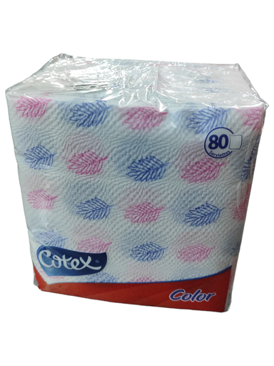 Cotex Serviettes De Table Color 80 Serviettes