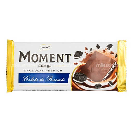 Moment Chocolat Aux Éclats de Biscuits, 100g