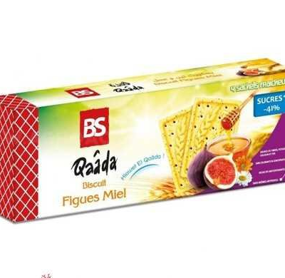 Qaada Biscuit Au Figue Et Miel 210 G