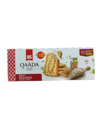 Qaada Biscuit Au Sésames 210 G