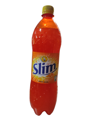 Hamoud Slim Orange Boisson Gazeuse 1L