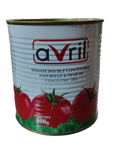 Avril Tomate 800g 