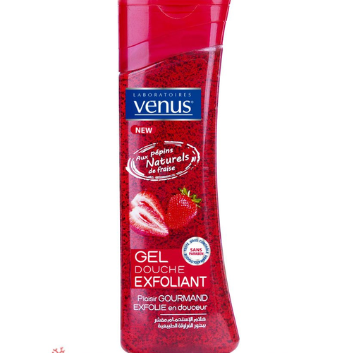 VENUS, GEL DOUCHE FRAISE PLAISIR GOURMAND 240ML