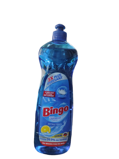Bingo Liquide Vaisselle Citron 600ml 