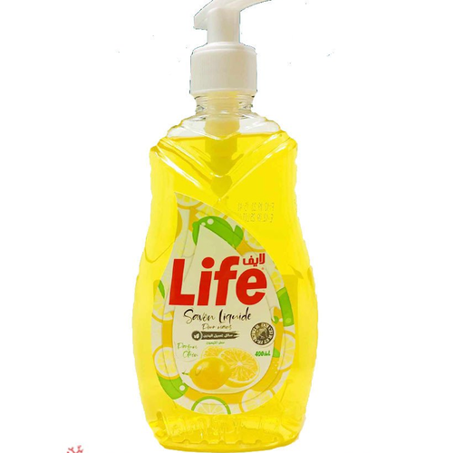 Life Savon Liquide Parfum Citron 400ml