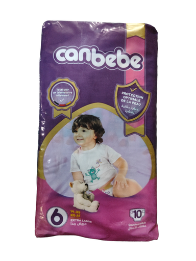 Canbebe Couches Bébé N 06 (14-25) 10 Couches