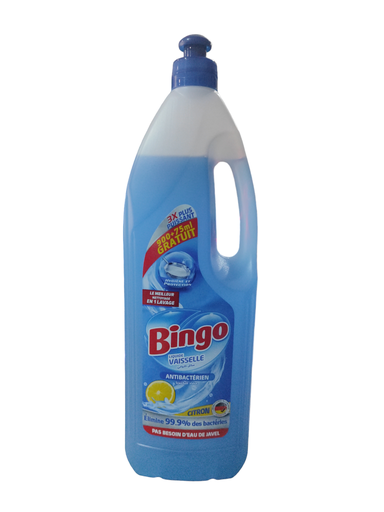 Bingo Liquide Vaisselle Citron 975ML