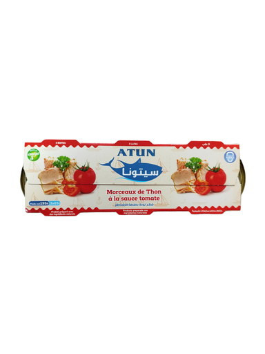 Seatuna Thon à La Sauce Tomate 3x65g 