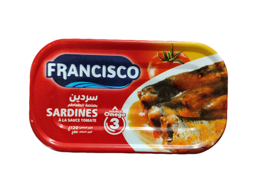 Francisco Sardines à La Sauce Tomate 120g