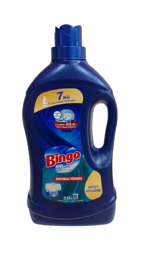 Bingo Liquide Machine Antibactérien 2.5L +300ml 